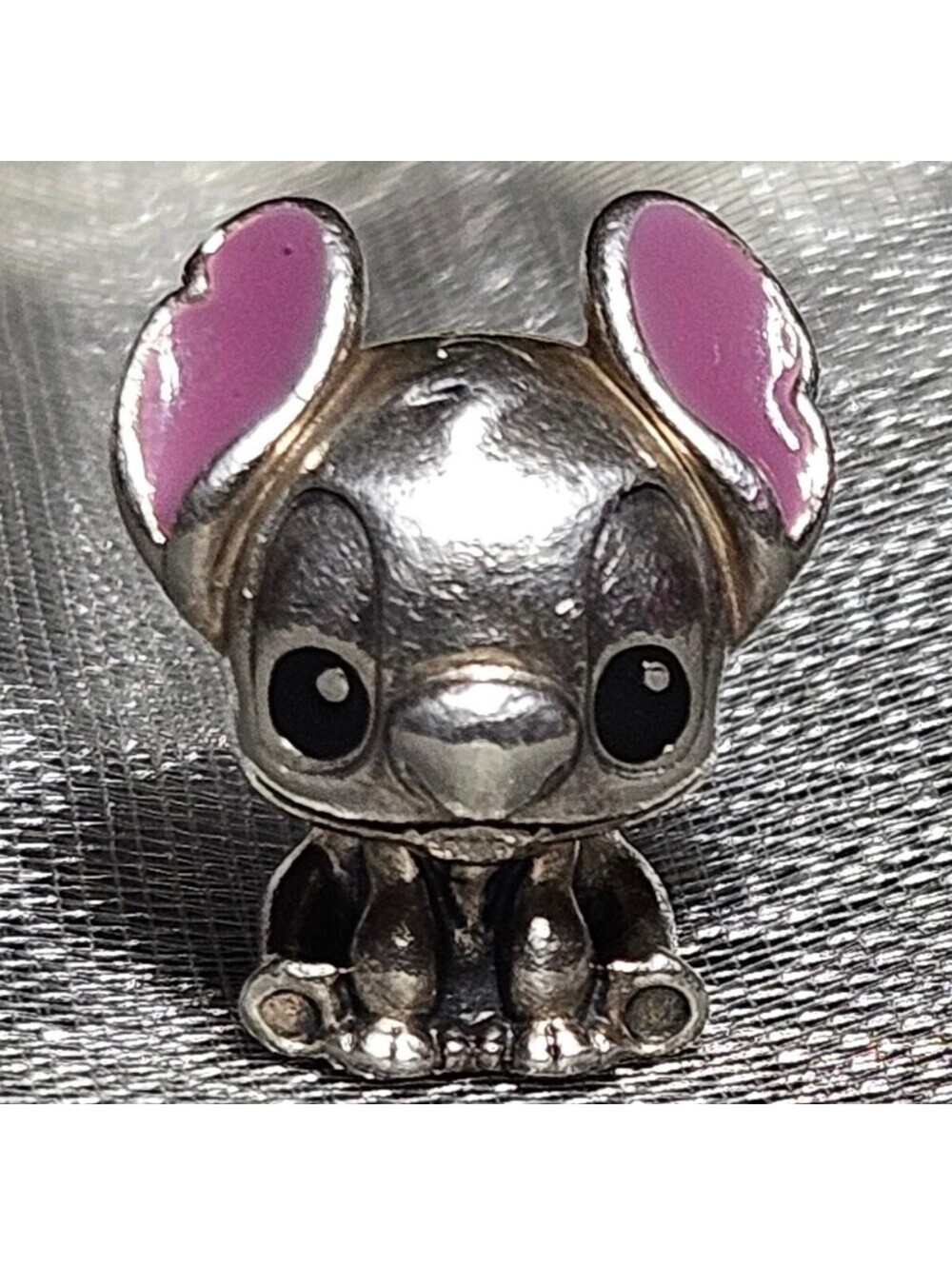 PANDORA Sterling Silver S 925 ALE Stitch ( Lilo & Stitch ) Charm Bead